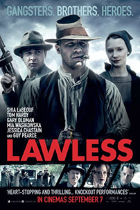 Fig 10: Lawless – aktuelt  backwoods-drama.